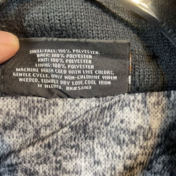 Tek Gear Warmtek Hooded Jacket Womens Medium Gray Winter Design‎ Full Zip - Picture 4 of 9